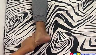 The 18-year-old stepmother indulges in forbidden anal sex at home