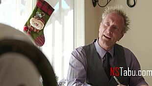 teen in uniform comes over for lessons during christmas break?