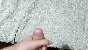 cumshot masturbation with moaning