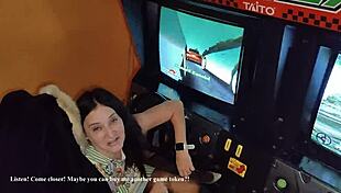 someone elses milf wife cheats on husband jumping onto young dick after slot machine