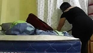 Taboo Encounter with Cleaning Lady in Public