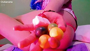 promo trans maddy diamond eating candies with her fat ass