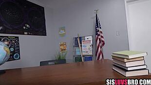 Having sex with my cheerleader stepsister in a taboo fantasy 😏