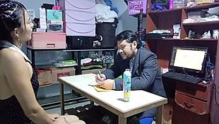 Secretaria Va Buscando Trabajo Y El Jefe La Termina Follando Ara Asegurar El Puesto Que Mamadon