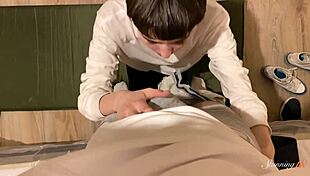 Teen beauty Alisa GIVES the BEST BLOWJOB to her BIG-DICKED BF Dorian