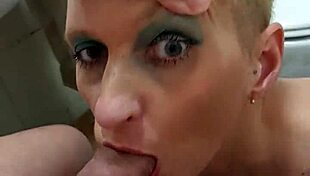 german prostitute milf whore sandra performs rimming and blowjob on client