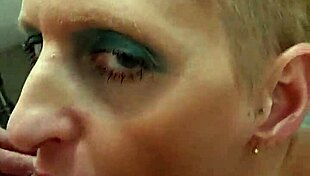 german prostitute milf whore sandra performs rimming and blowjob on client