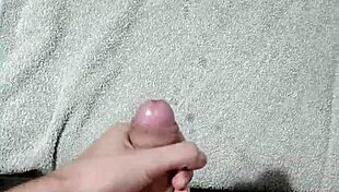 cumshot masturbation with moaning