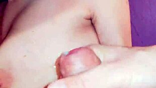 Deep hard fucking in stockings on her knees