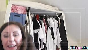 british nurse blows cock in hospital group scene