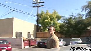 busty waitress engages in homemade amateur sex with mofozo