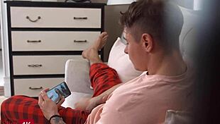 caught in a private moment