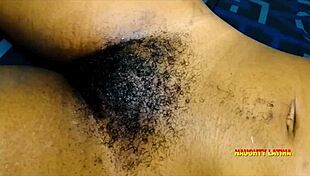 Naughty Latina relaxes alone at home, enjoying some personal time with subtle touches