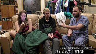 Nova Maverick's Pussy Gets Blasted With Cum