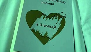 Gave Her Stepbrother A Wet Blowjob For His Birthday