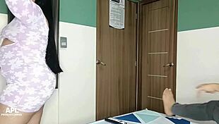 Roommate Ass Licking Creampie Fuck