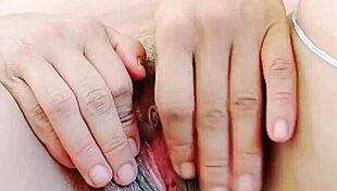 masturbating with huge dildo, came twice, my milk is rich 😋