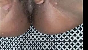 Pussy tease with big natural tits. Want to see this ebony beauty solo?