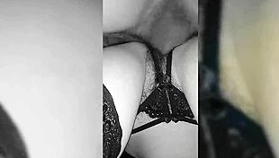 Me regaló lencería y luego se regaló mi culo