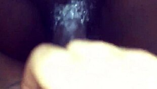 Intense creamy creampie explosion in amateur scene