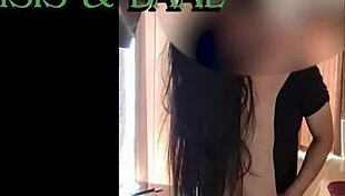 First threesome in casting, husband joins and they fuck me