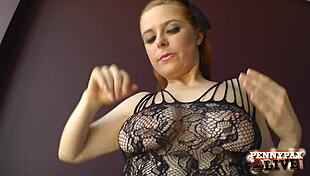 playful penny pax teases her big toy with real passion