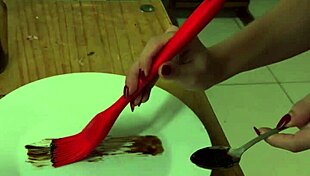 Birthday Dinner Turns into Passionate Sex with Moaning and Orgasms in the Kitchen