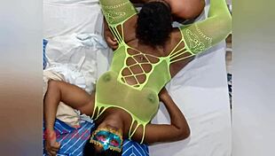 BBW Latina Whore Cums on Oral