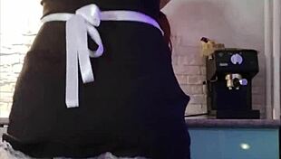 Milf Invited A Guy From A Dating Site And Fucked Him In A Maid Costume