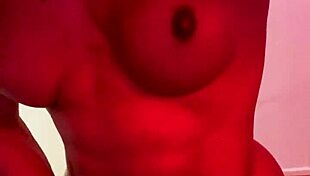 Shemale bya lessa in an intriguing performance