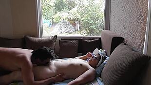 HAIRY MILF SPREADS BEAVER FOR HARD FUCKING