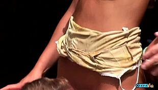 Two gardeners BREAK from WORK to SPITROAST sexy asian teen 18+