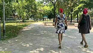 Wild Public Granny Anal Fuck Orgy