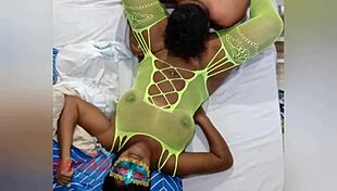 BBW Latina Whore Cums on Oral