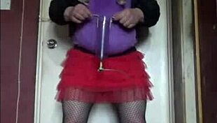 Bisexual crossdresser lets get a taste of each others pee while getting filmed