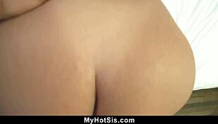 My stepsister has never been more pleasantly surprised - myhotsis with POV riding.