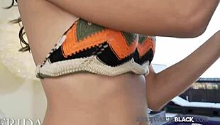 i milked frida sante's big black cok as a latina teen