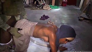 Arab teen drops her ass at the booty drop point 23km outside base!