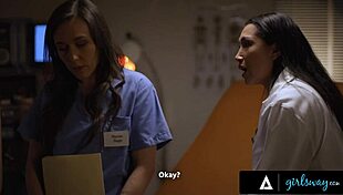 Girlsway - want me to keep that secret doctor vicki chase better spread those legs with sinn sage