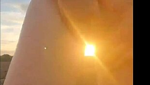 teen shows her wet pink pussy in public, so horny and tight