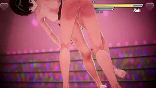 lesbian battle one with subtle touches