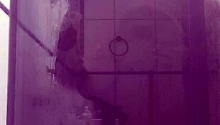 Stepmom engages in passionate bathroom sex with stepson