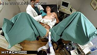 Freshman Gets Hitachi Orgasm From Nurse! Donna Leigh!