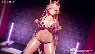 Hanako exclaims, 'Watch my dynamic hip dance leading to creampie!'