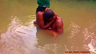 naughty fun from stream to village road