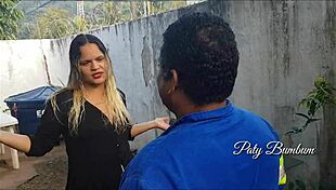 Water Meter Reader PAID WITH PUSSY, Latina Ass Fetish