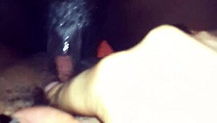 Intense creamy creampie explosion in amateur scene