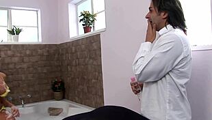 fucking in foam with super-sexy big-boobed twin sisters licking pussy