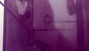 Stepmom engages in passionate bathroom sex with stepson