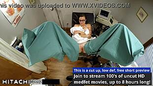 Freshman Gets Hitachi Orgasm From Nurse! Donna Leigh!